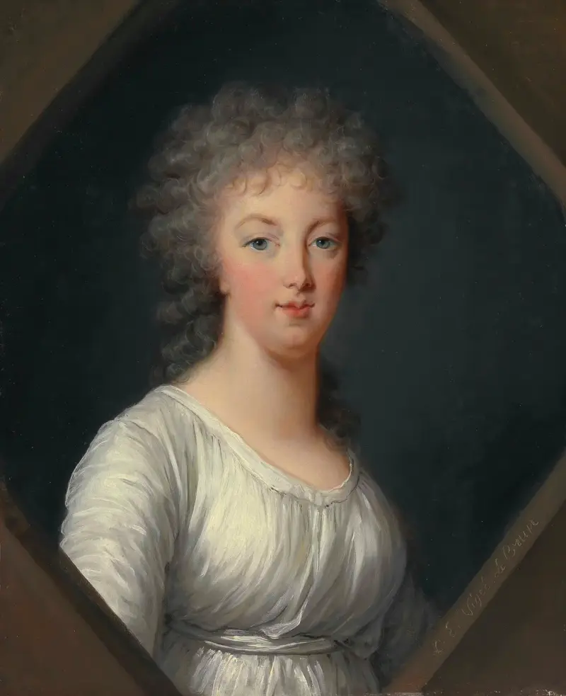 Porträtt av Marie Antoinette (1755–1793) av Elisabeth Louise Vigée Le Brun