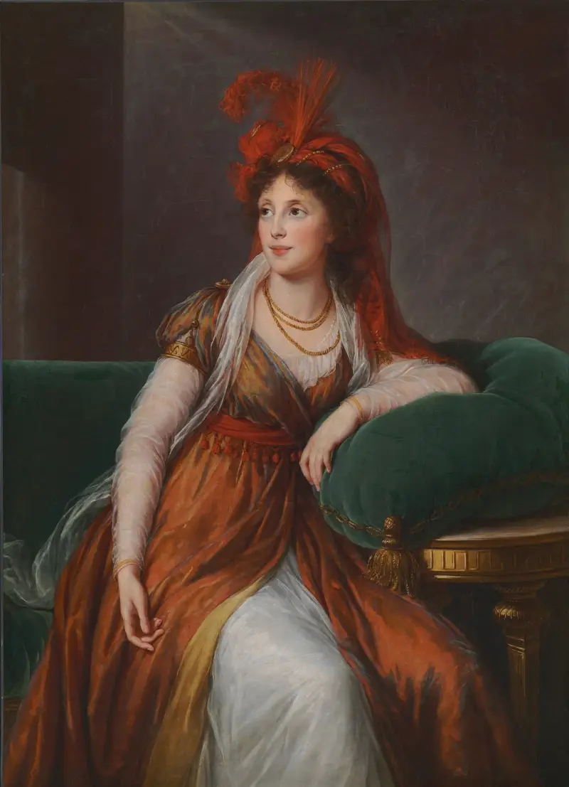 Portret księżniczki Anny Aleksandrownej Golicyn, Elisabeth Louise Vigée Le Brun