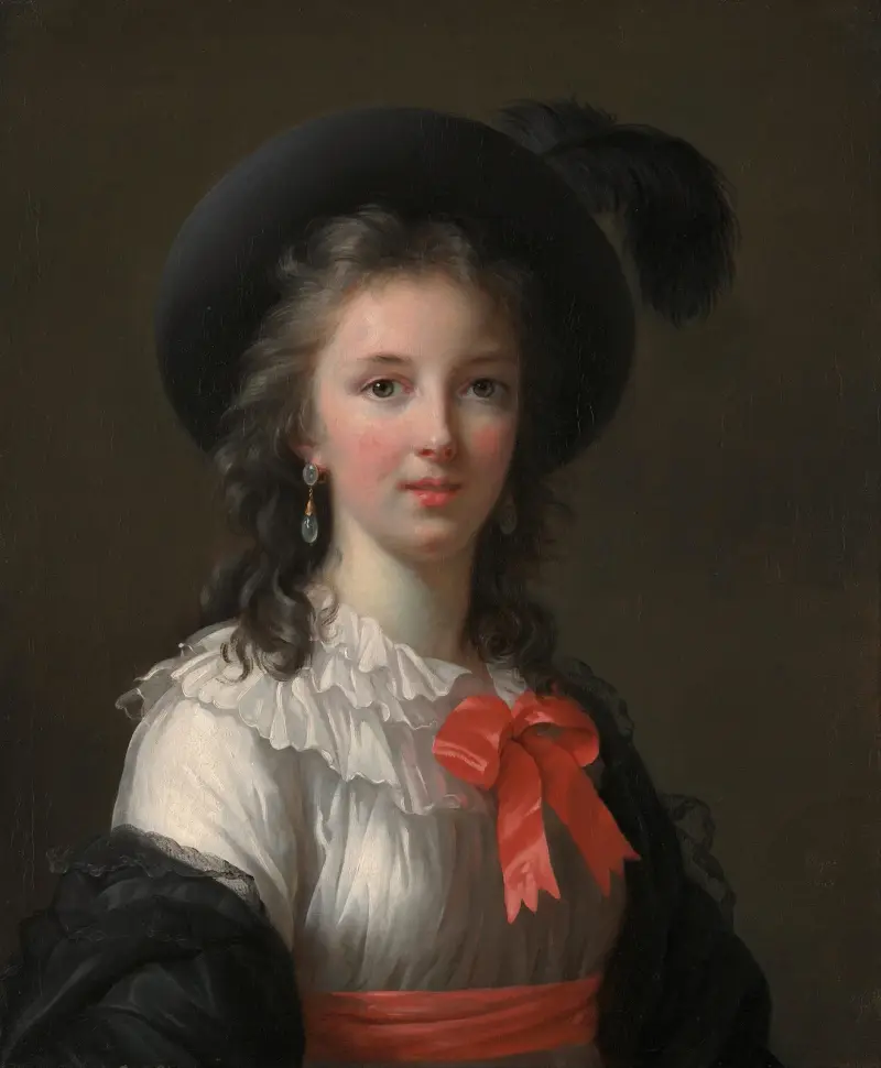 Självporträtt av Elisabeth Louise Vigée Le Brun
