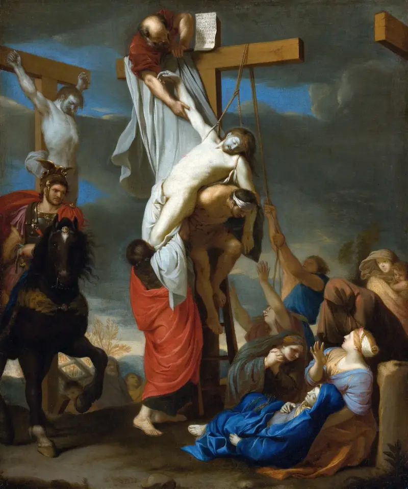 Snímání z kříže, Charles Le Brun