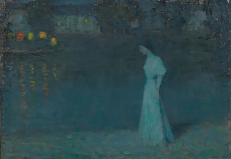 Sen skörd av Henri Le Sidaner