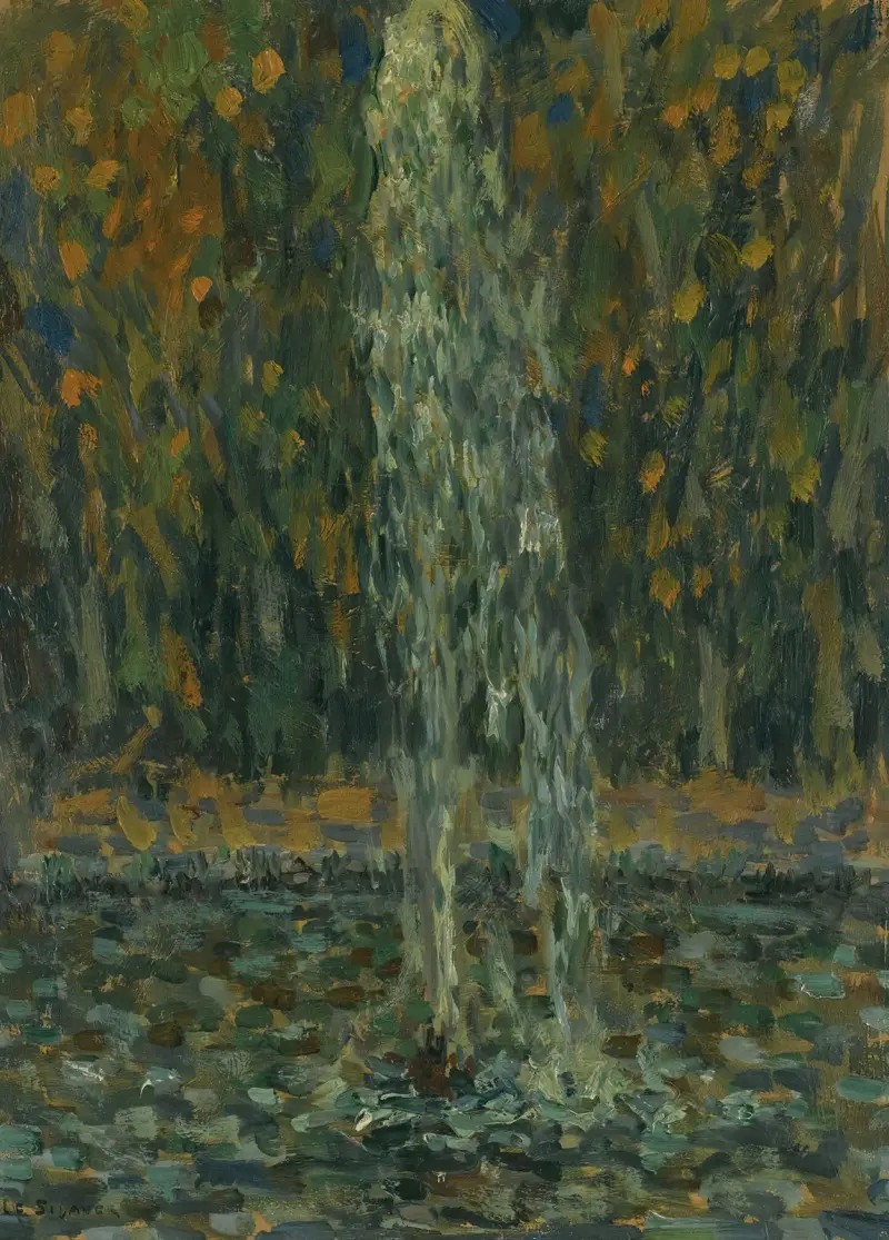 Jet D’eau av Henri Le Sidaner