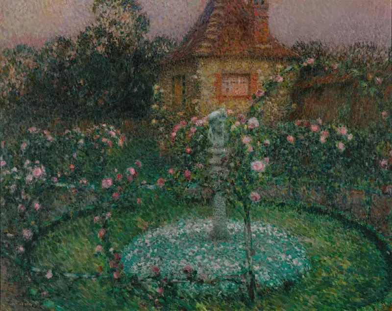 Le Pavillon, Gerberoy av Henri Le Sidaner