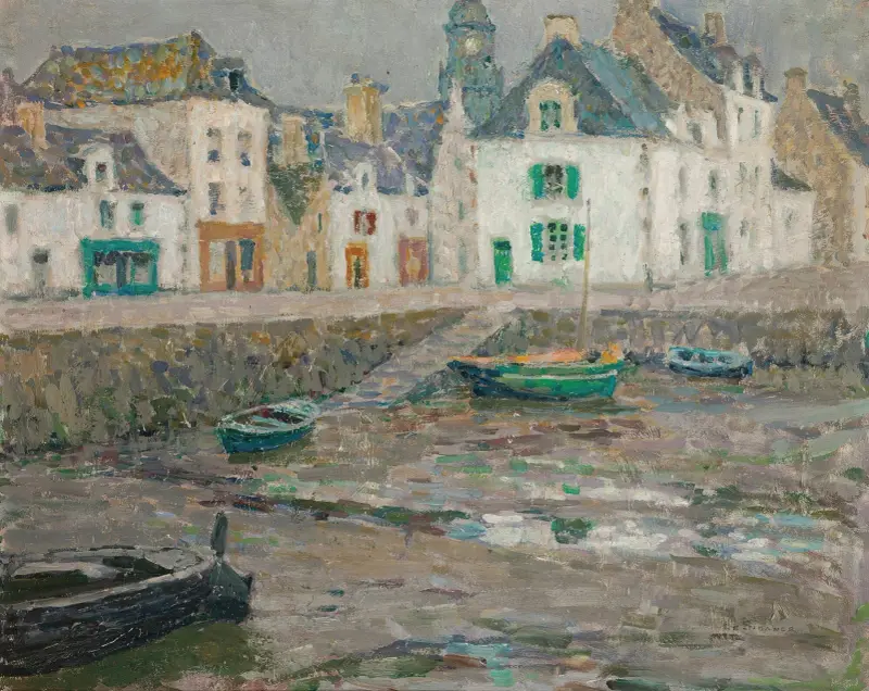Sjömännens hus, Le Croisic av Henri Le Sidaner