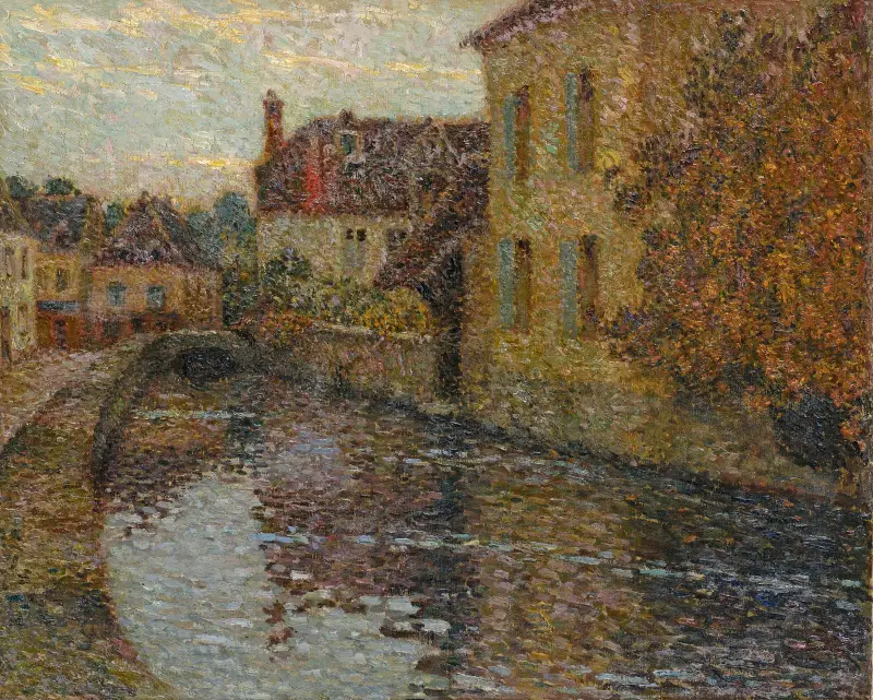 Grå fura av Henri Le Sidaner