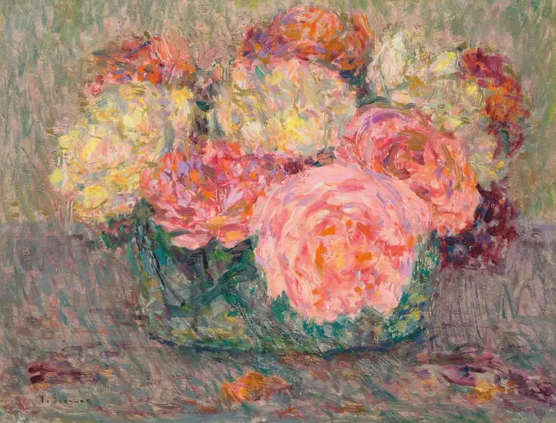 Rosor av Henri Le Sidaner