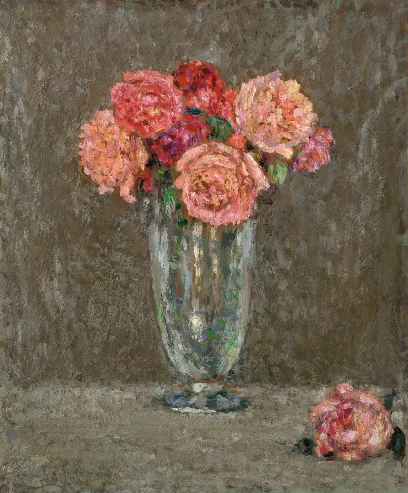 Rosor av Henri Le Sidaner