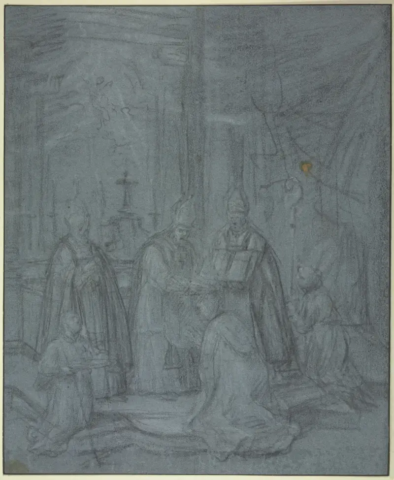 Weihe eines Bischofs von Eustache Le Sueur
