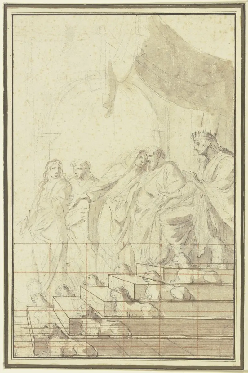 Salomon und die Königin von Saba av Eustache Le Sueur