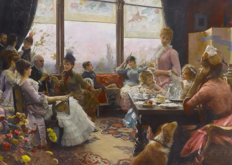Pět hodin čaj, Julius Leblanc Stewart