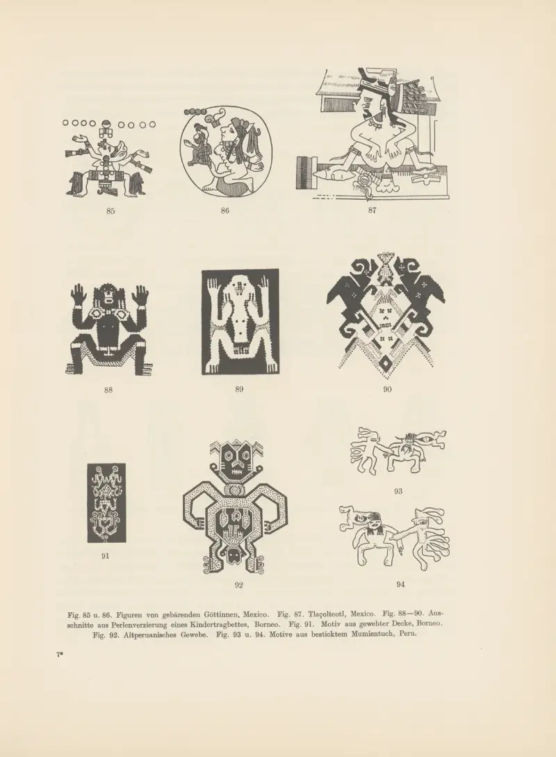 Ekade Ektab die Felsbilder Fezzans Pl.08 av Leo Frobenius