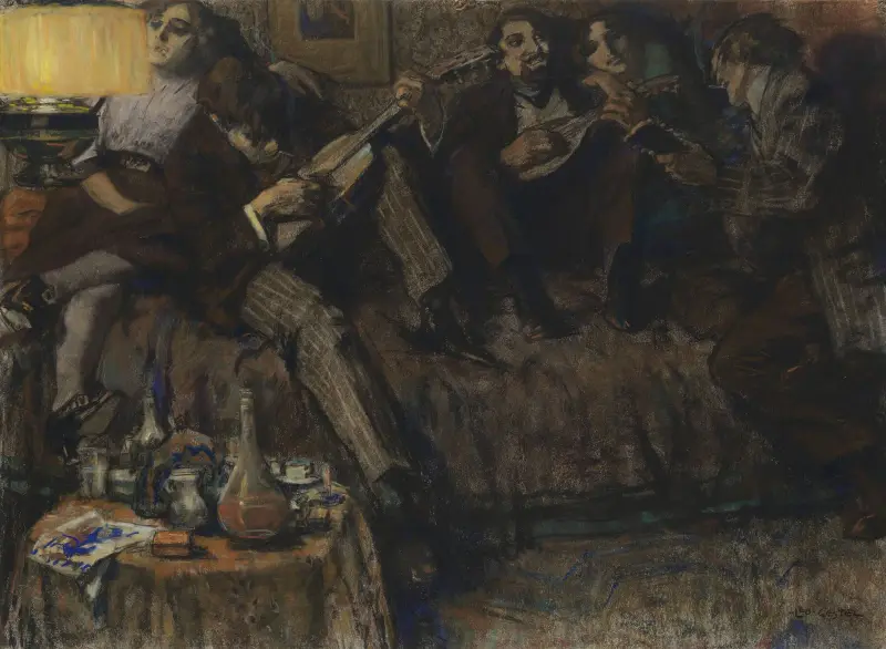 Bohème av Leo Gestel