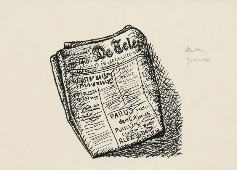 De Telegraaf av Leo Gestel