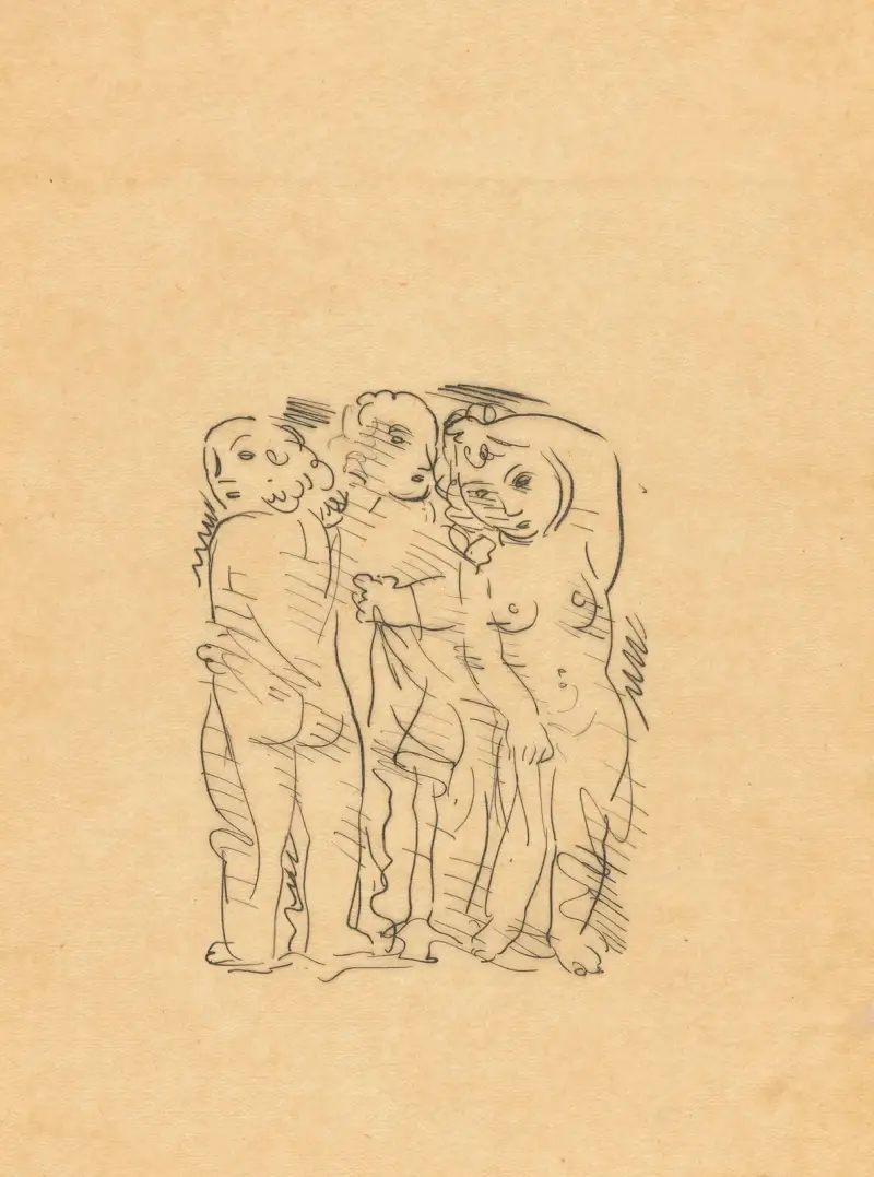 De tre gracerna av Leo Gestel