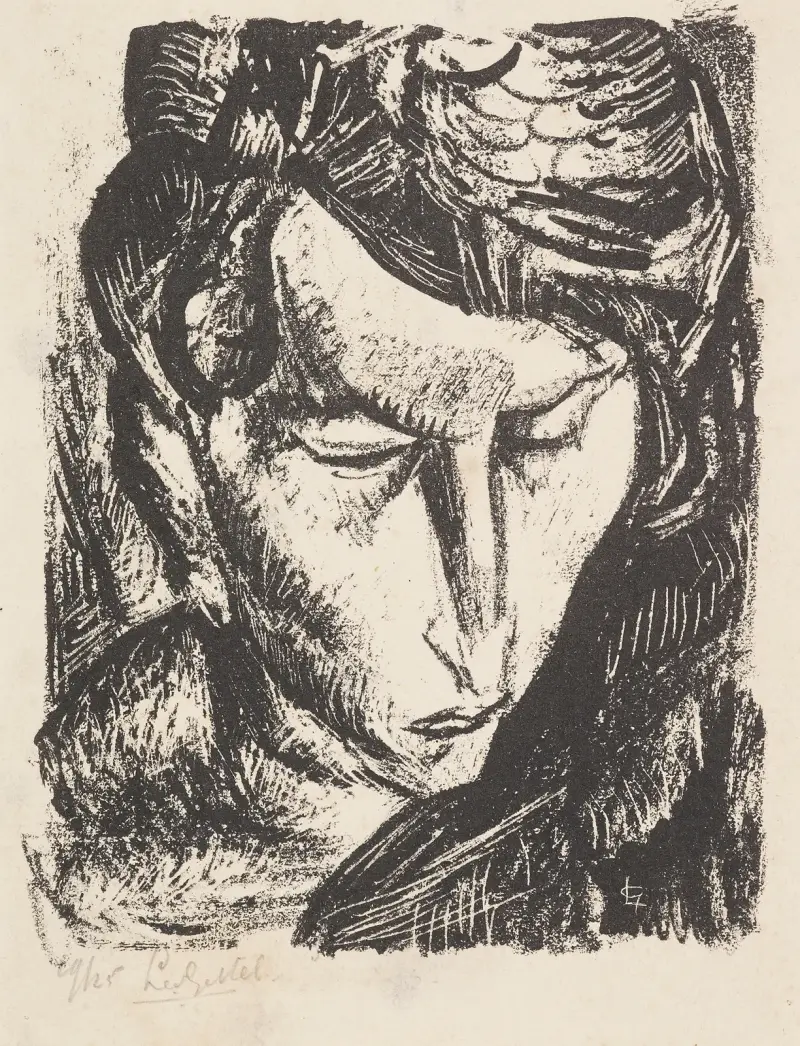 Huvud av Leo Gestel