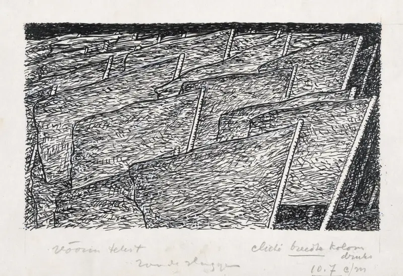 Bokillustration för Alexander Cohens Från anarkist till monarkist; Röda fanor av Leo Gestel