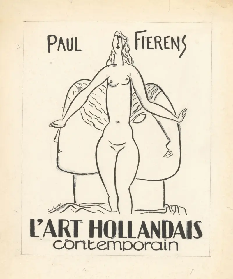 Paul Fierens 'L'Art Hollandais contemporain' av Leo Gestel