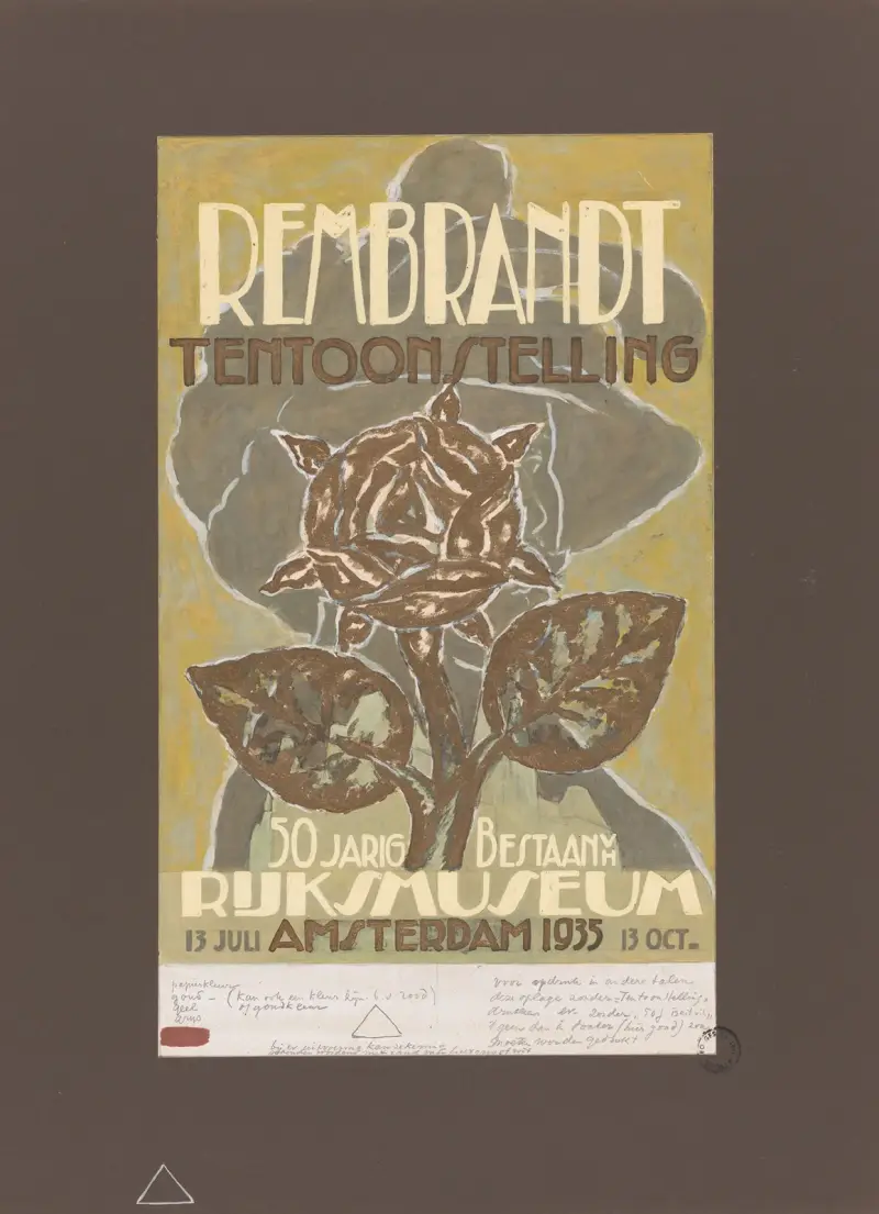 Rembrandtutställning av Leo Gestel