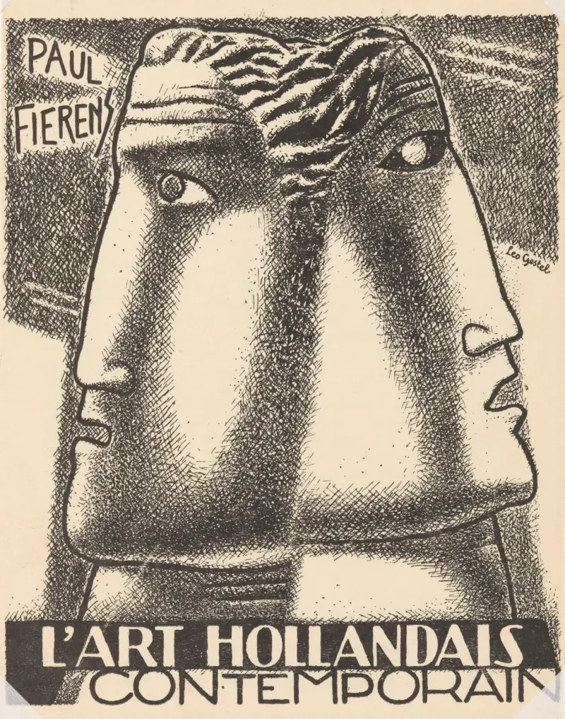 Reprodukcja okładki książki „l’Art Hollandais contemporain”, Leo Gestel