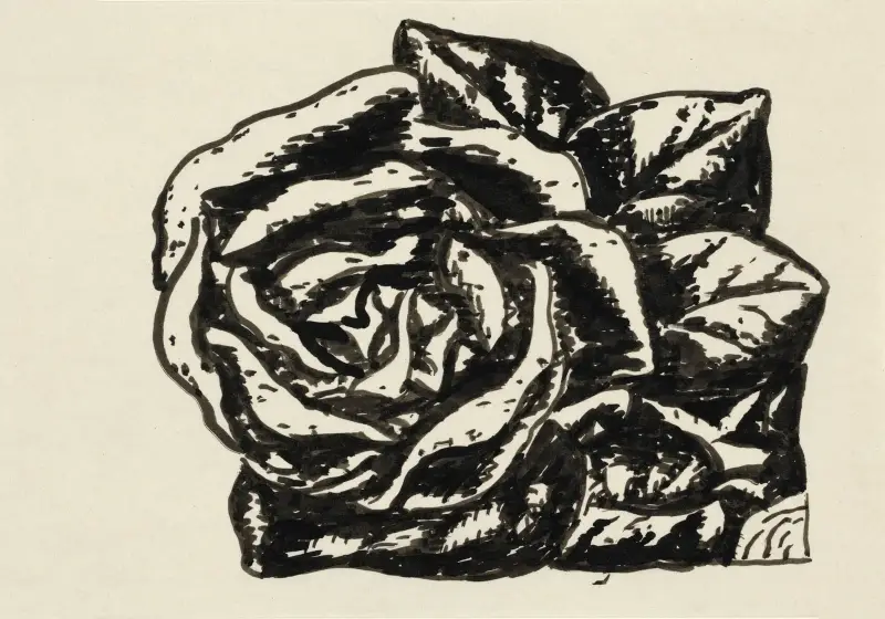 Rose av Leo Gestel