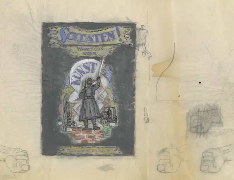 Soldaten! Waakt ook voor kunst av Leo Gestel
