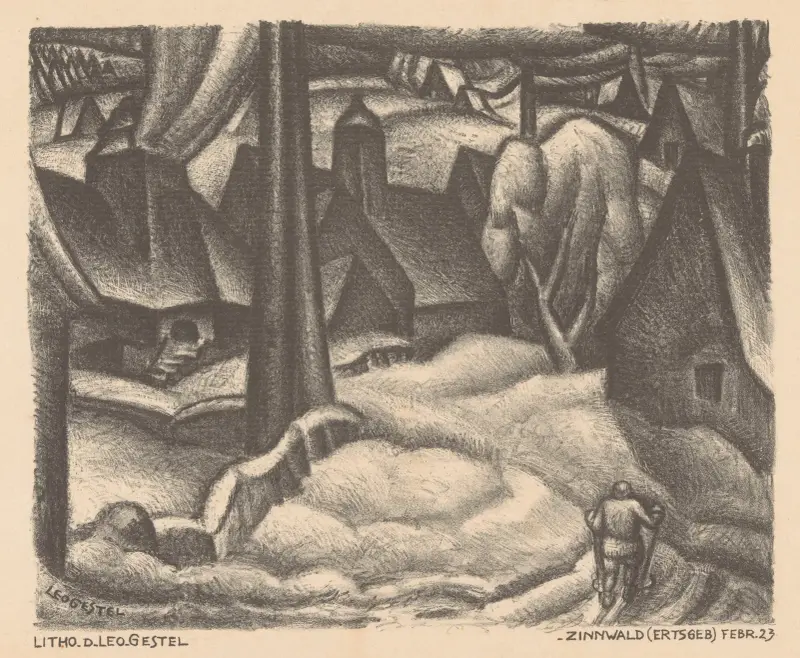 Zinnwald (Ertsgebergte) av Leo Gestel