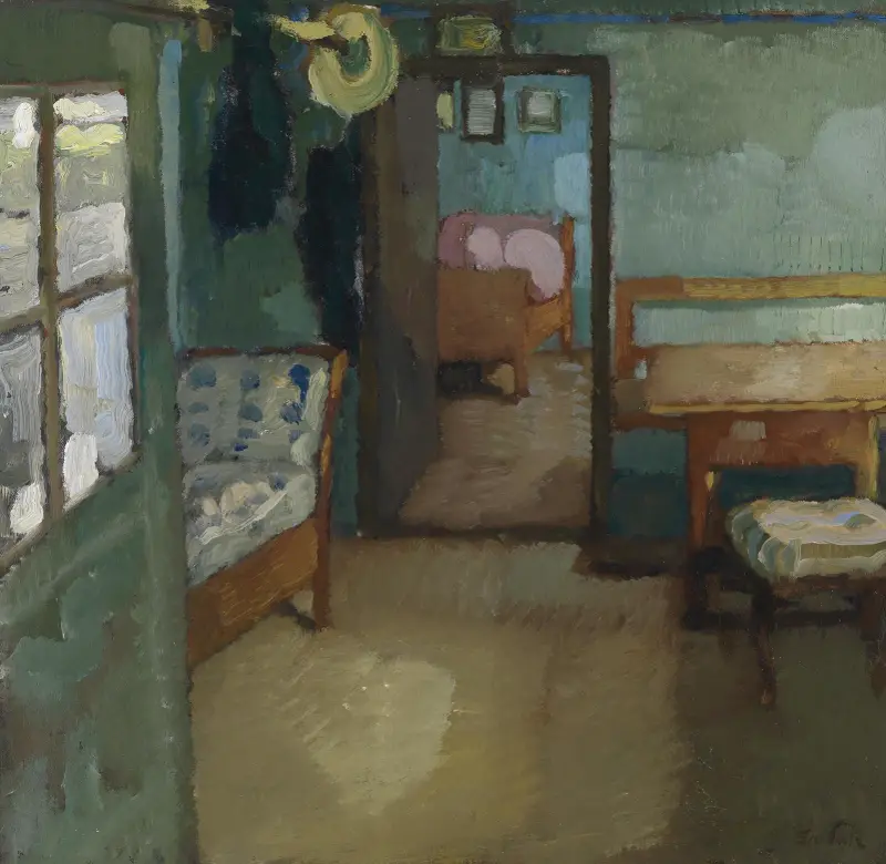 Interieur von Leo Putz