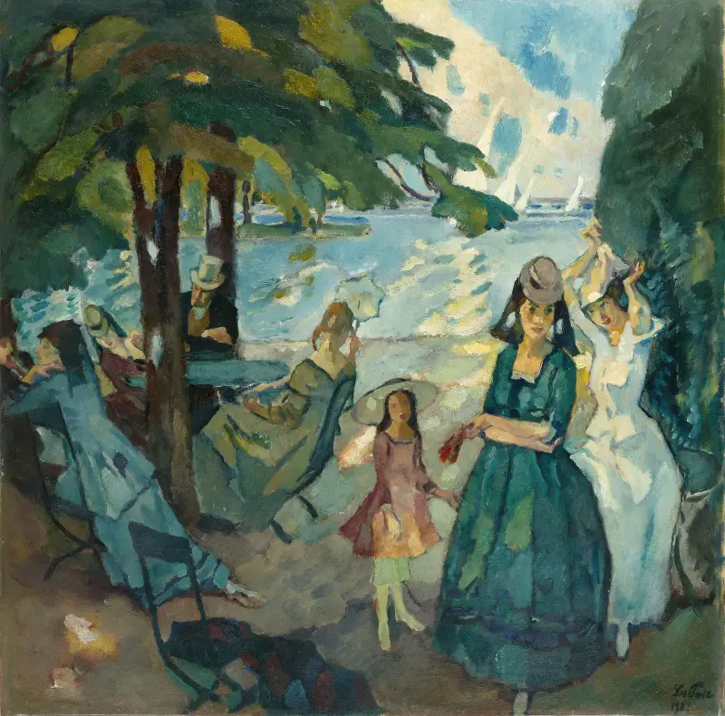 Regatta von Leo Putz