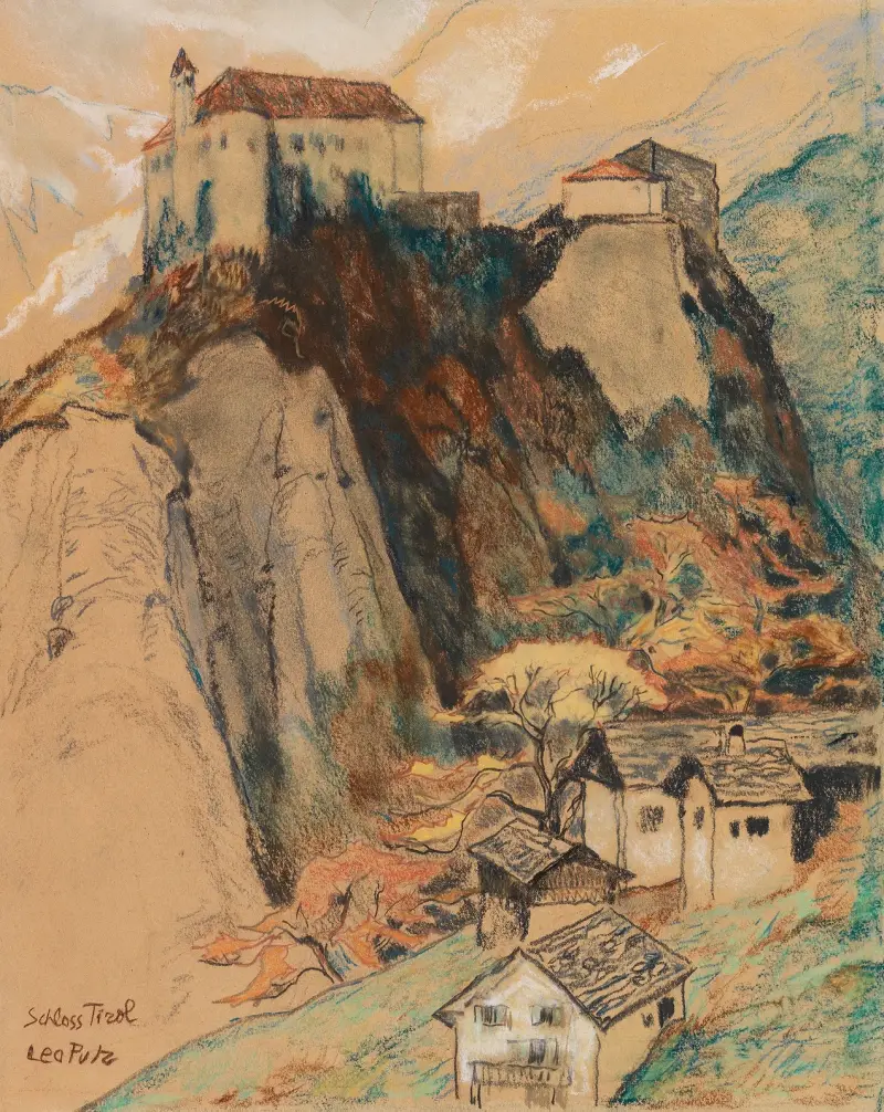 Schloss Tirol von Leo Putz