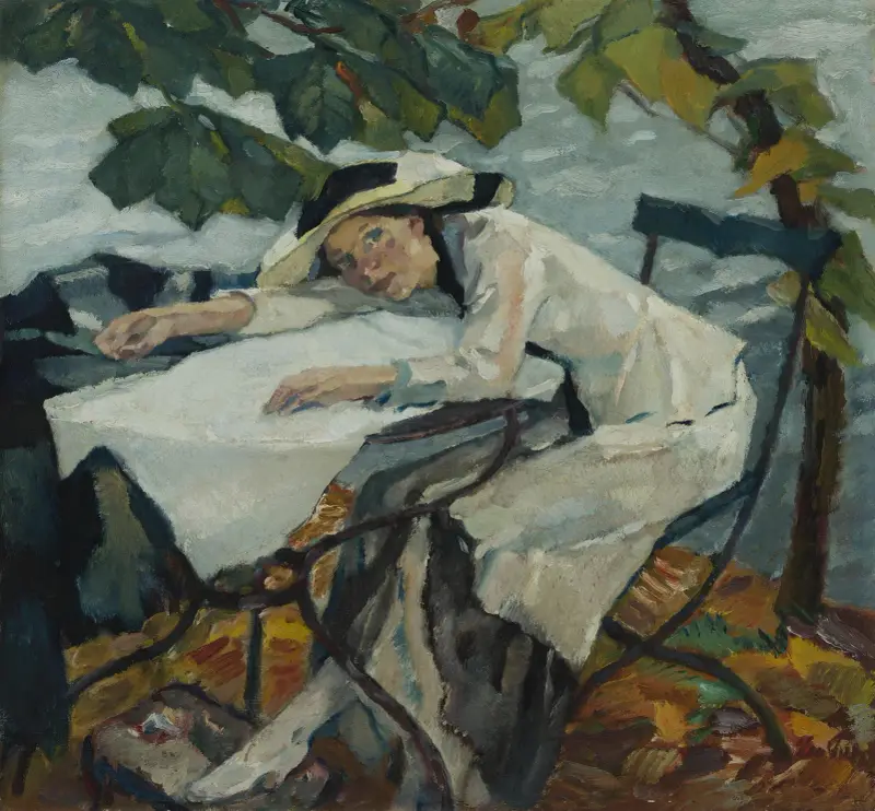 Sommar (Hartmannsberg) av Leo Putz