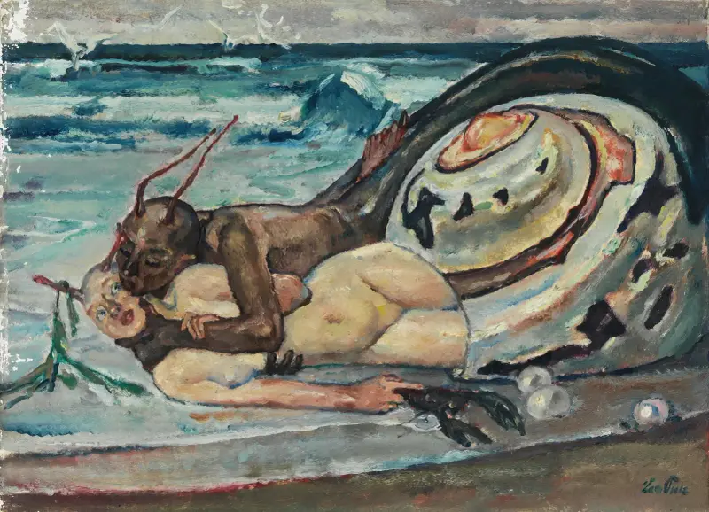 Förälskade sniglar vid havet av Leo Putz