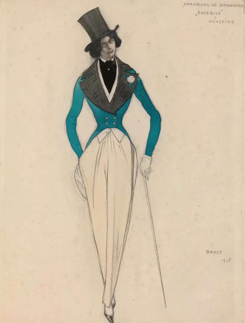 Carnaval de Schoumann av Léon Bakst