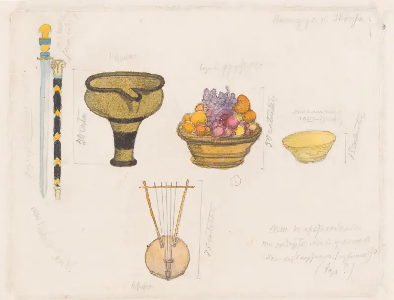 Judith; Set von Léon Bakst