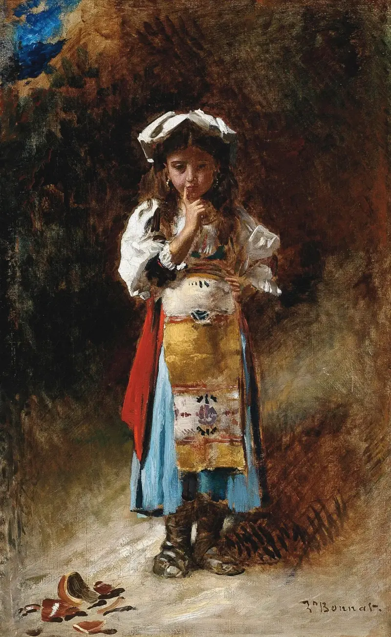 Ett litet missöde av Léon Bonnat