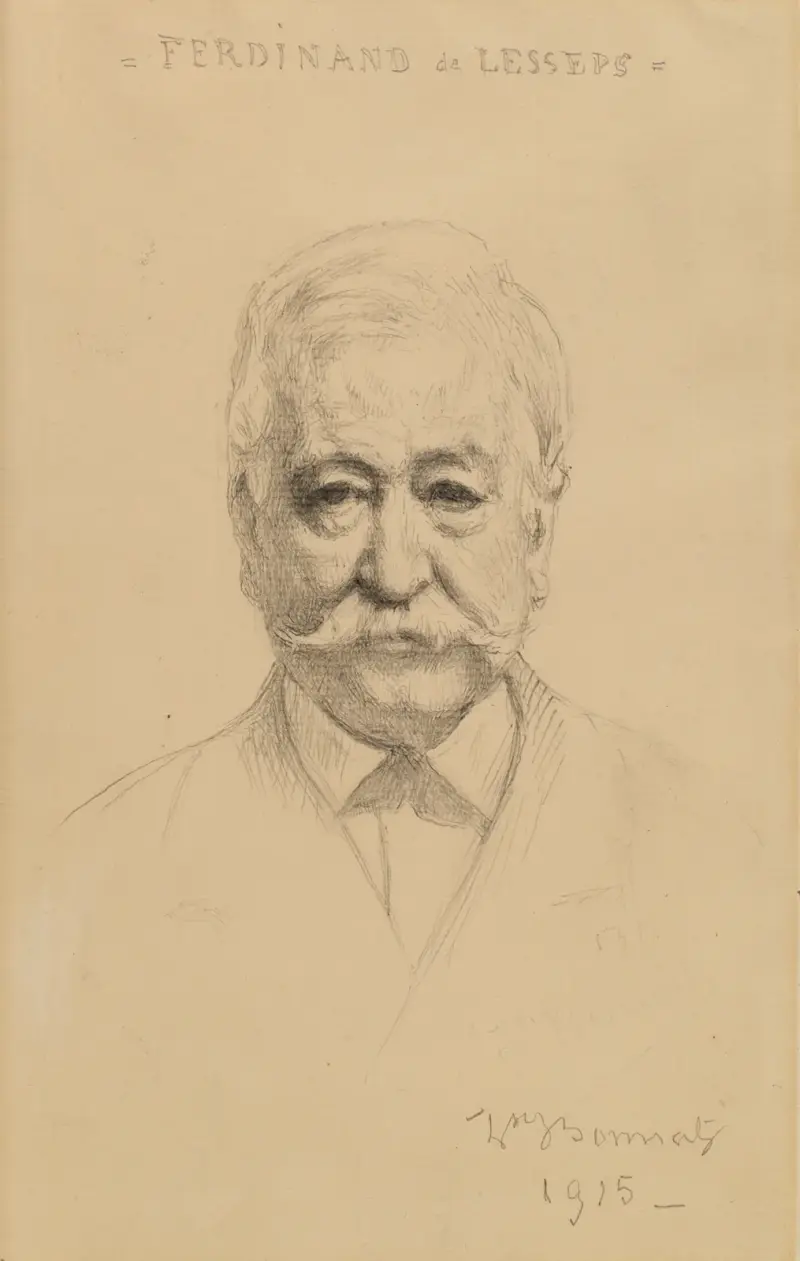 Ferdinand de Lesseps von Léon Bonnat