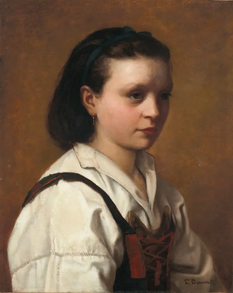 Den unga italienskan av Léon Bonnat