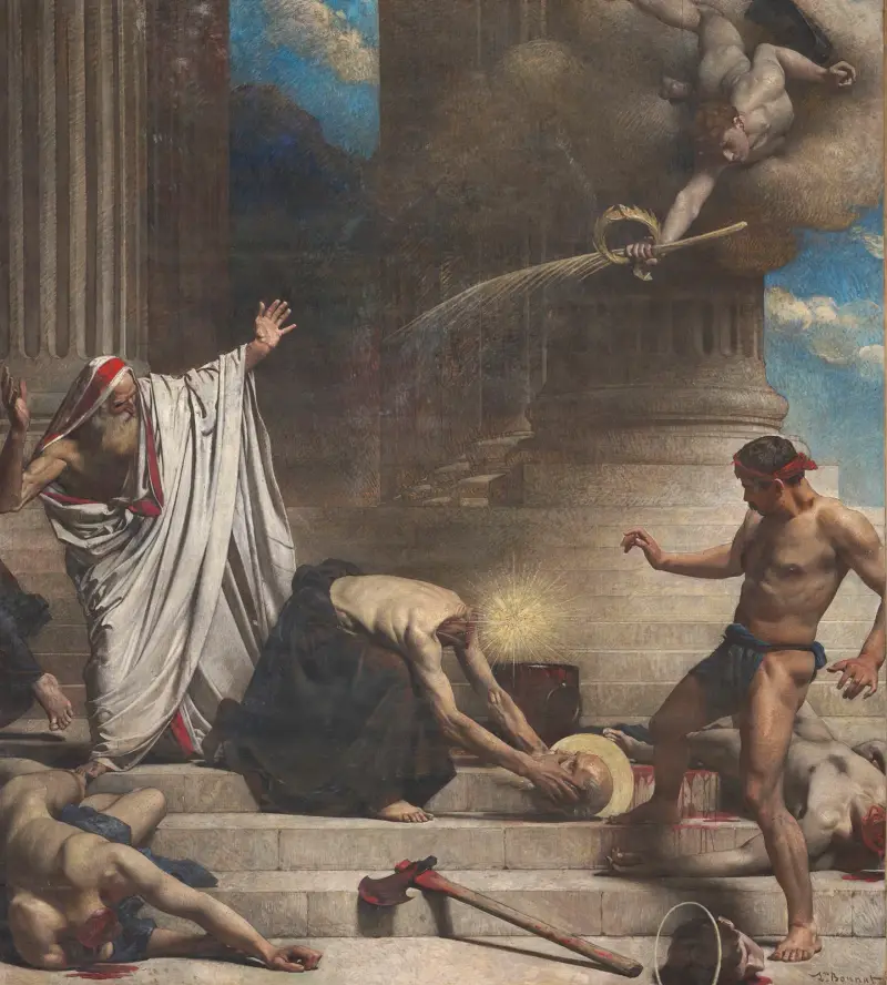 Le Martyre de saint Denis av Léon Bonnat