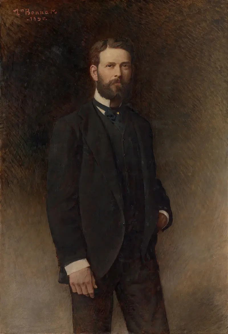 Portrait of Henry Field av Léon Bonnat