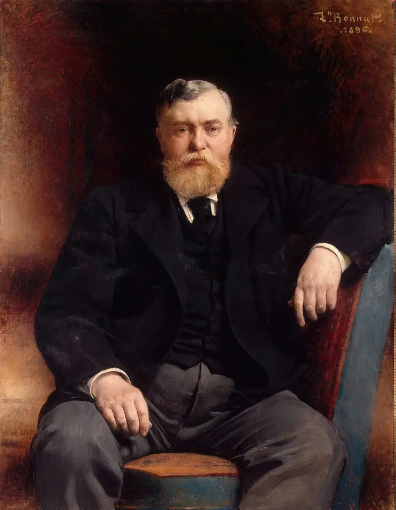 Porträtt av prins Vyatjeslav Tenisjev av Léon Bonnat