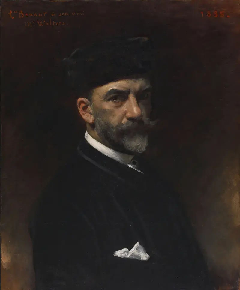 Konstnärens porträtt av Léon Bonnat