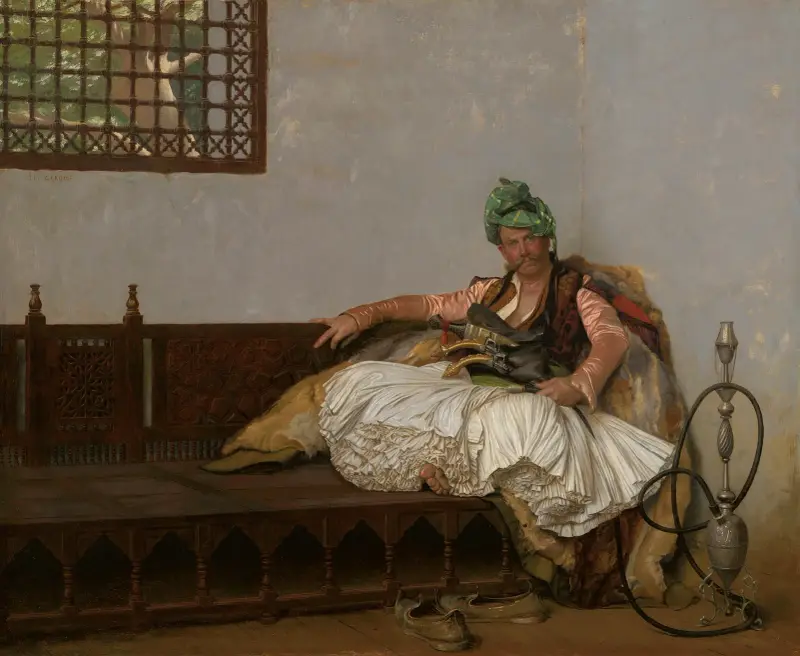 A Bashi-Bazouk Chieftan von Jean-Léon Gérôme