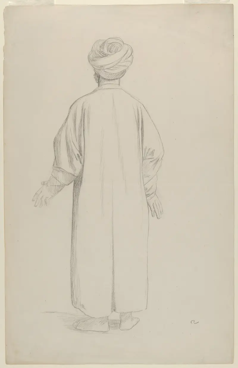 Ein Muslim bereitet sich auf das Gebet vor von Jean-Léon Gérôme