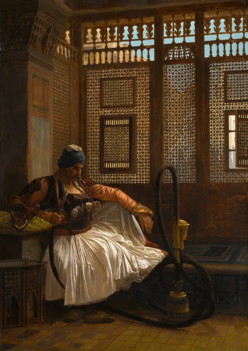 Arnaut at Rest av Jean-Léon Gérôme