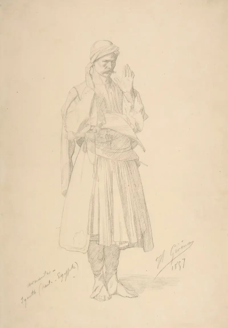 Arnaut i bön av Jean-Léon Gérôme