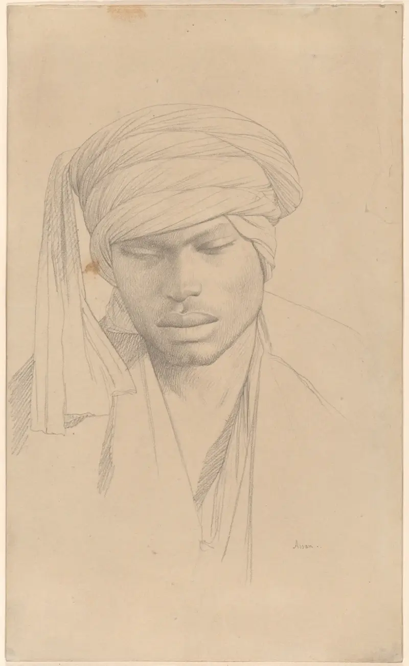 Assan, a Young Man av Jean-Léon Gérôme