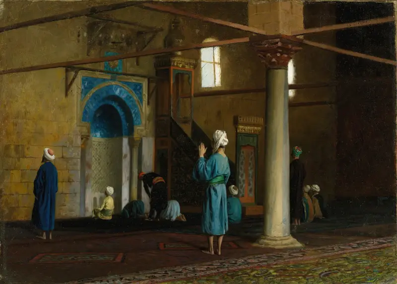 I bön, Kairo av Jean-Léon Gérôme