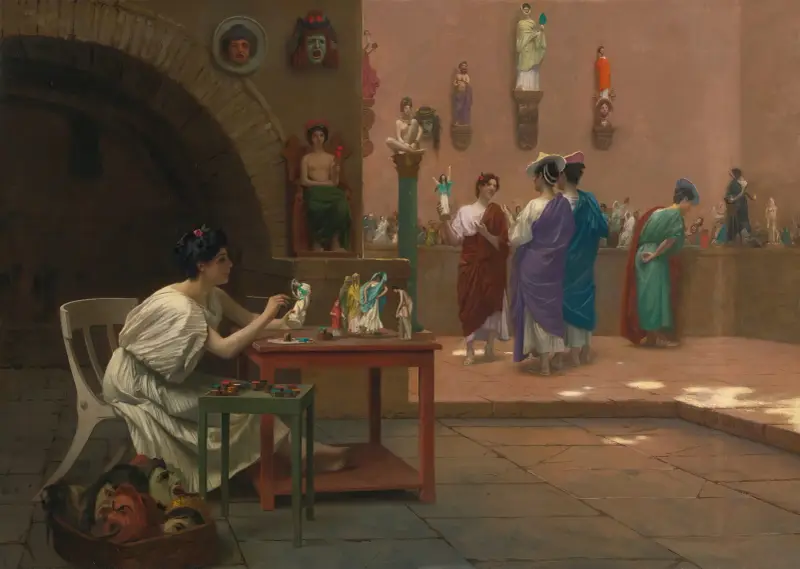 Atelier de Tanagra von Jean-Léon Gérôme