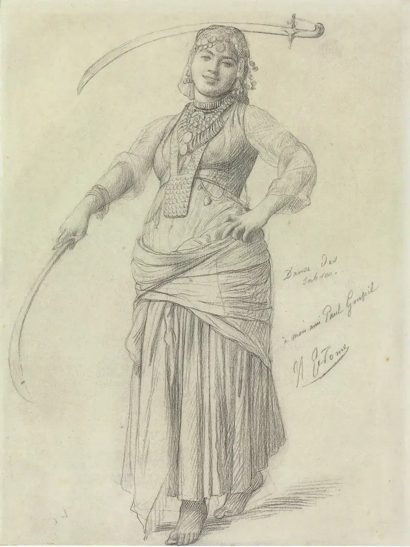 Sabeldansen av Jean-Léon Gérôme