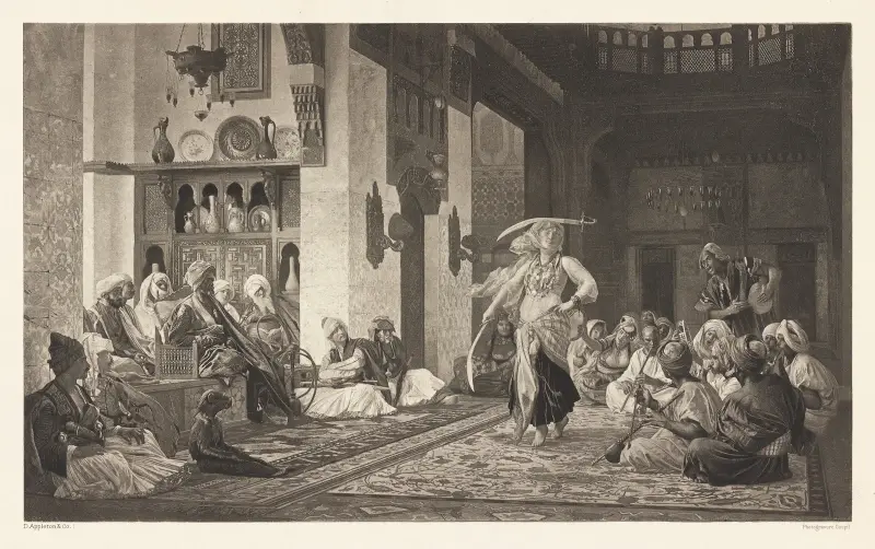 Sabeldansen av Jean-Léon Gérôme