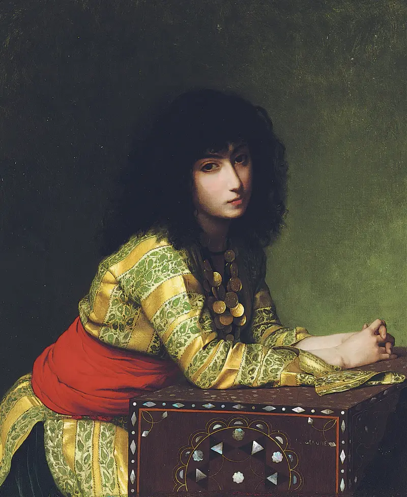 Ägyptisches Mädchen von Jean-Léon Gérôme